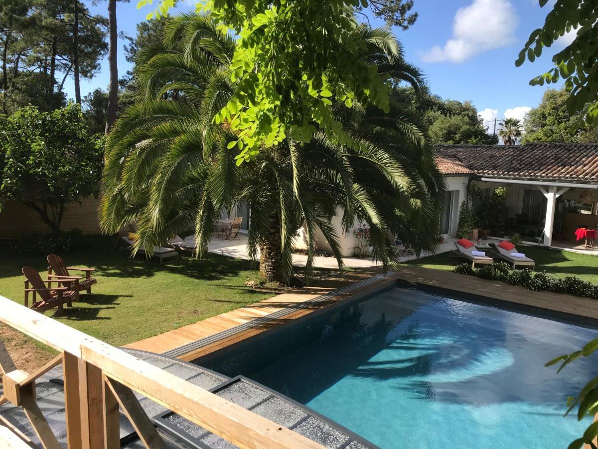 La Maison De La Dune - Chambres Climatisees - Jacuzzi 1Ere Seance Offerte - Piscine Chauffee Avec Abri Amovible - Plage Situee A 200M, Acces Direct Par Le Bois La Couarde-sur-Mer Ngoại thất bức ảnh